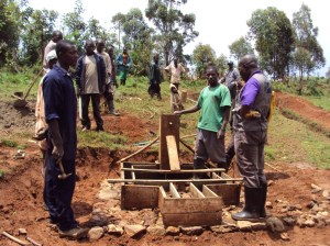 Modello fontana a Ikungu