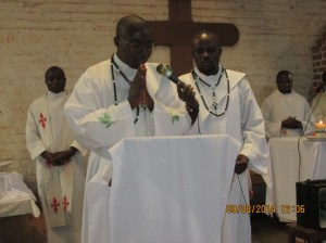 ordination  à Bagira et messe à Nyabangere