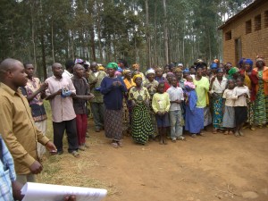 accoglienza a Nyabangere