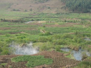 Acqua calda a Luhwinja