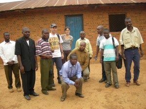 animatori del proggeto a Nyabangere