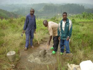 Realizzazione acqua a Kimbulu Butembo 014